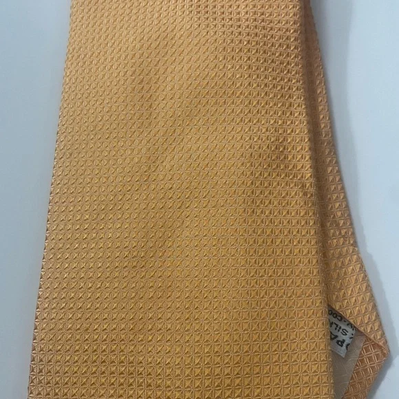 Vitaliano Pancaldi Elegant Silk Tie Orange Made in Italy